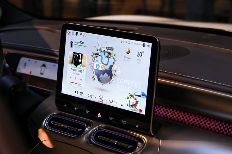 Interface exclusive pour le SUV Smart #1