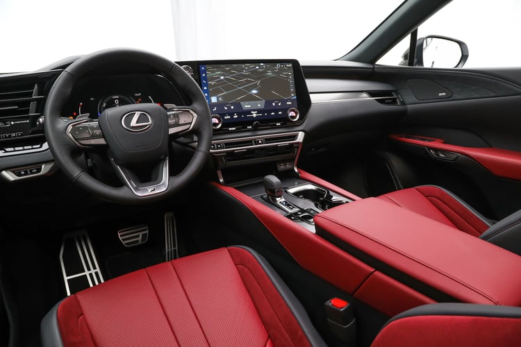 Intérieur F Sport du Lexus RX 500h