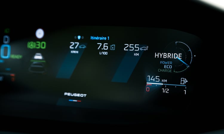 Consommation de la Peugeot 308 SW Hybrid 180