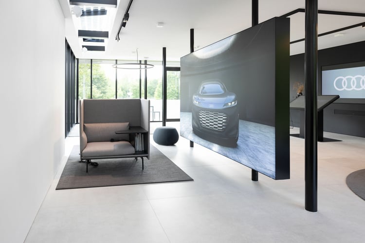 Audi Charging Hub Lounge