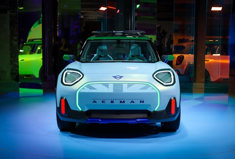 Avant du MINI Concept Aceman