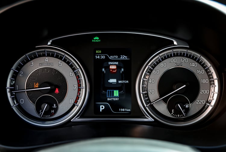 Combiné d'instrumentation du Suzuki S-Cross Hybrid