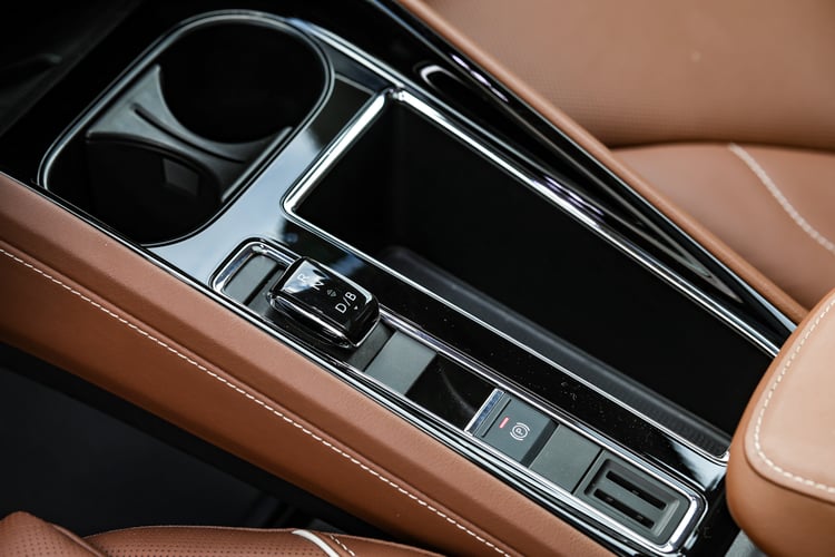 Console centrale du Skoda Enyaq Coupé iV