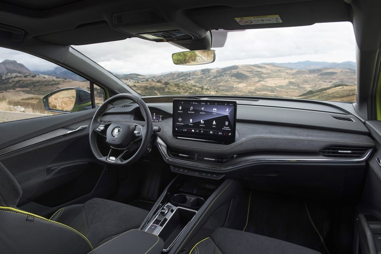 Skoda Enyaq iV RS interieur