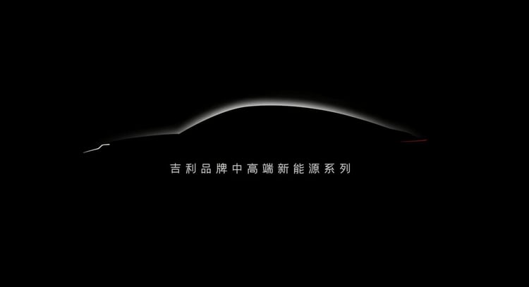 Teaser nouvelle Geely électrique