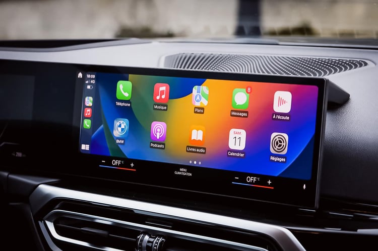 BMW i4 eDrive35 et CarPlay