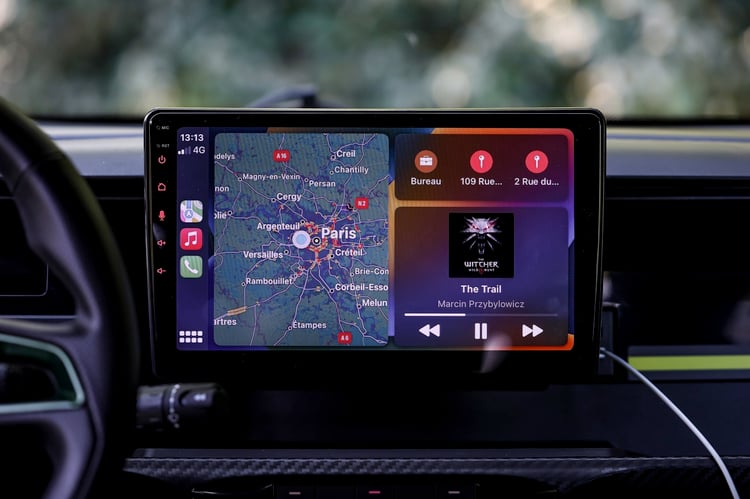 Ligier Myli Apple CarPlay