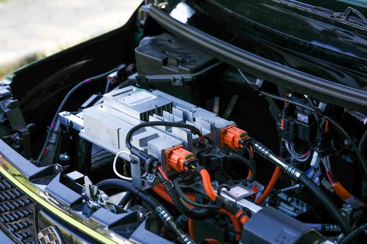 Chargeur de la voiture sans permis électrique