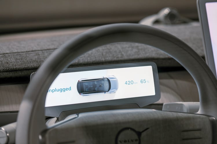 Volvo Recharge Concept intérieur