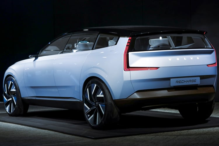 Arrière du Volvo Recharge Concept