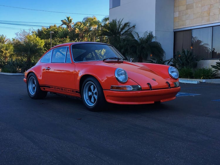 Porsche 911 ST électrique Everrati avant