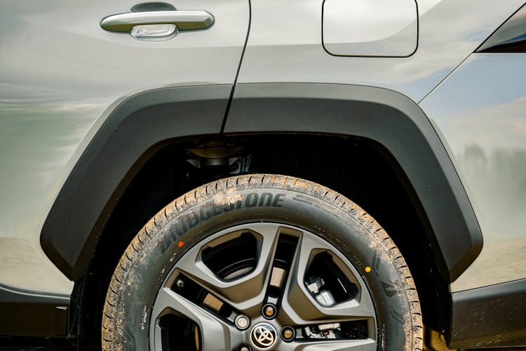 Arches de roues du Toyota RAV4 Trail