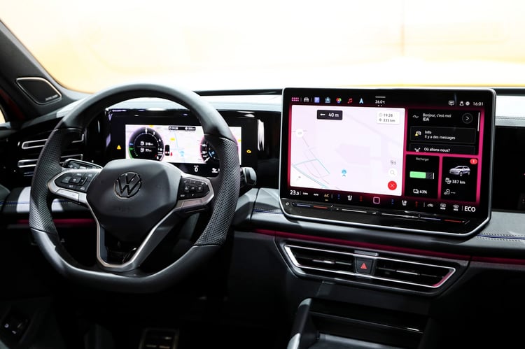 Intérieur du Volkswagen Tiguan eHybrid