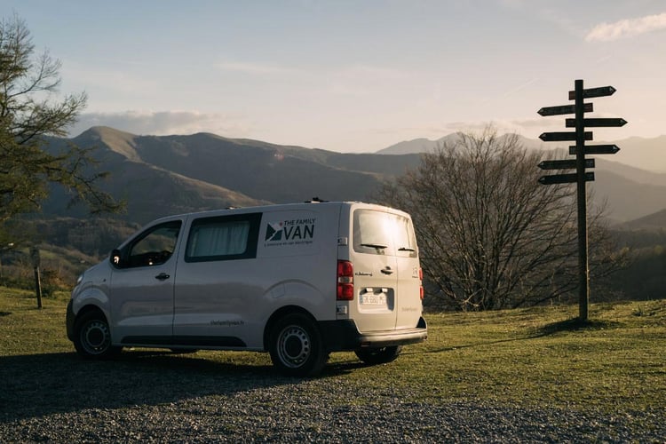 Van électrique aménagé sur base Citroën ë-Jumpy