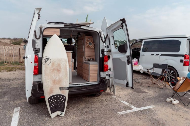 Van électrique aménagé sur base Citroën ë-Jumpy