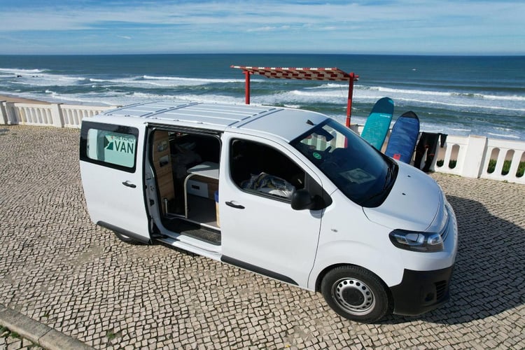 Van électrique aménagé sur base Citroën ë-Jumpy