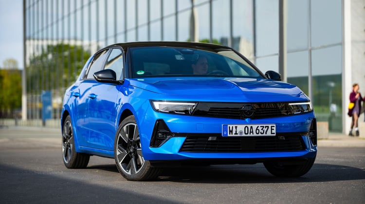 Opel Astra Electric 2023 avec motorisation électrique de 156 ch