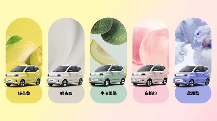 Wuling Hongguang Mini EV Macaron