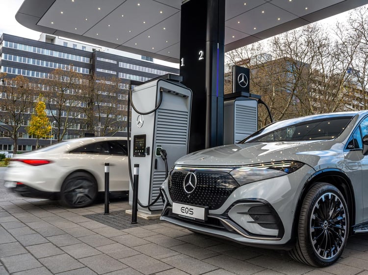 Station de recharge Mercedes