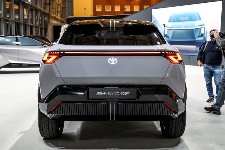 Arrière du Toyota Urban SUV Concept