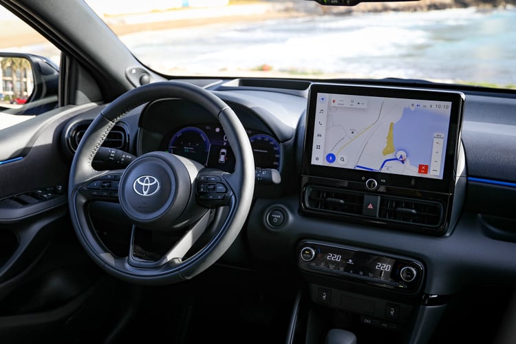 Intérieur de la Toyota Yaris 2024