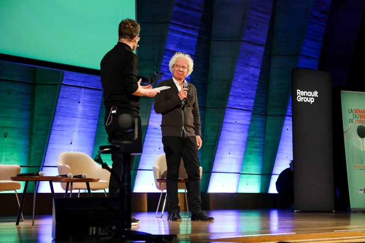 Christian Hugonnet, président de la Semaine du Son