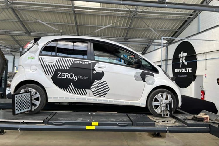 La Citroën C-Zero de Jérôme chez Revolte