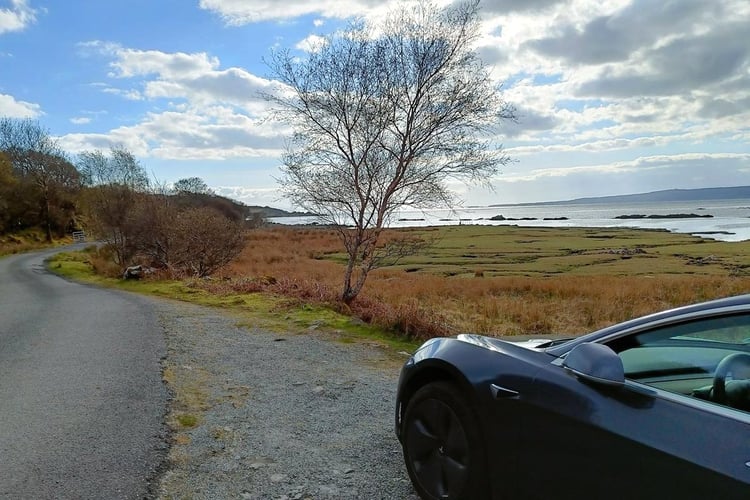 La Tesla Model 3 d'Antoine