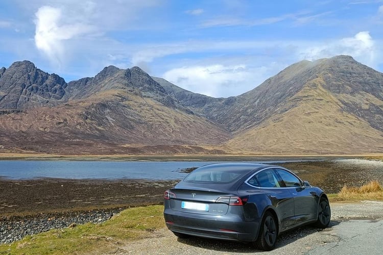 La Tesla Model 3 d'Antoine