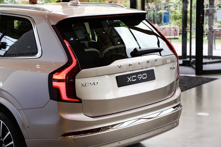 Arrière du Volvo XC90