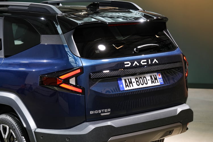 Design du Dacia Bigster