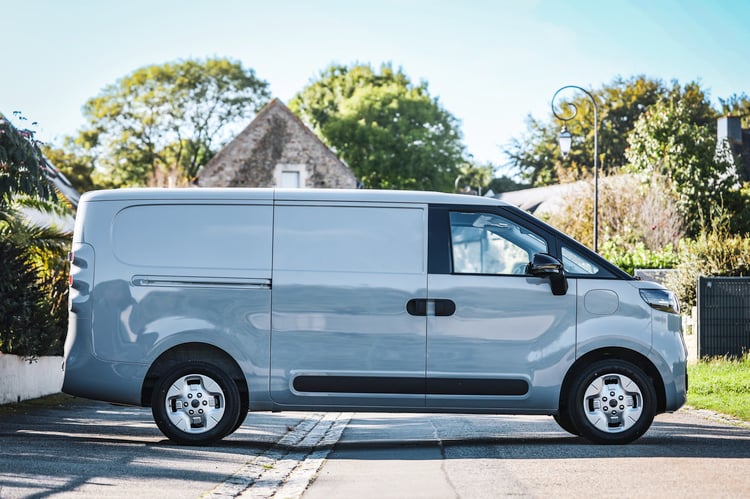 Une cabine très en avant pour l'utilitaire électrique