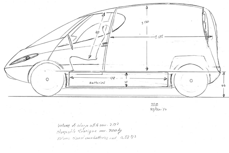 Projet de taxi électrique Gillet