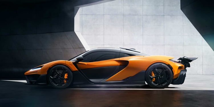 Le design audacieux de la McLaren W1