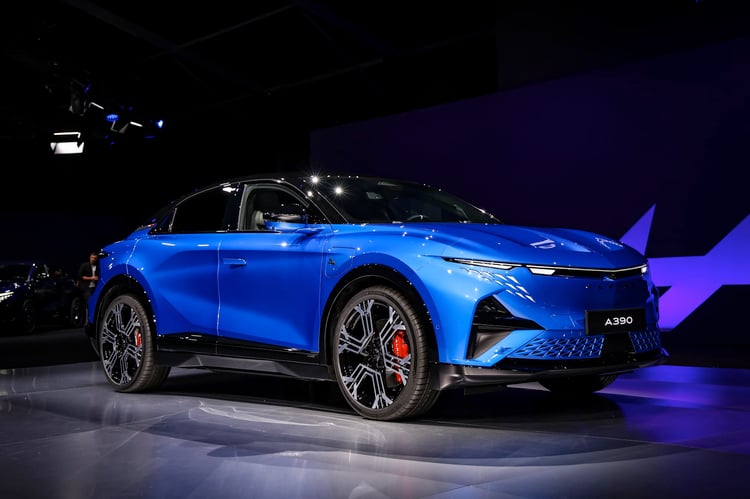Design de l'Alpine A390
