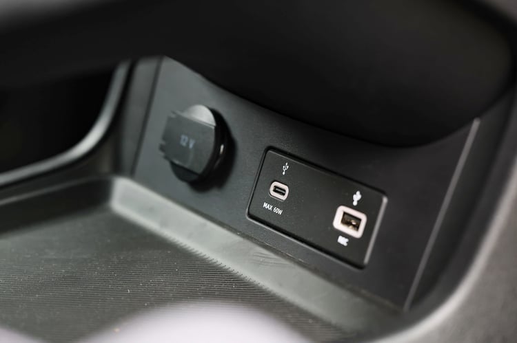 À bord du SUV à prolongateur d'autonomie
