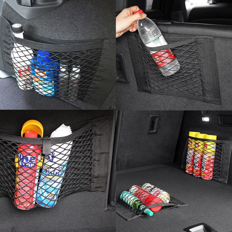 filet de coffre voiture Nutabevr à fixation rapide