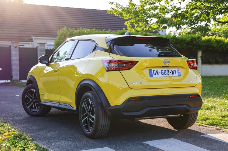 Design du Nissan Juke Hybrid