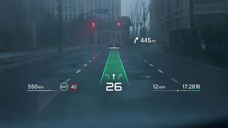 XPENG G7 AR-HUD