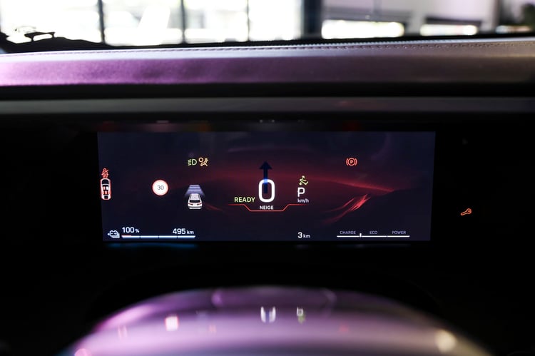Intérieur du SUV compact