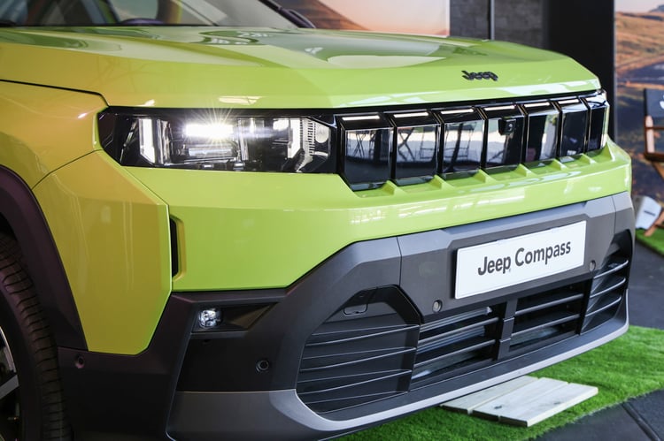 Design du Jeep Compass électrique