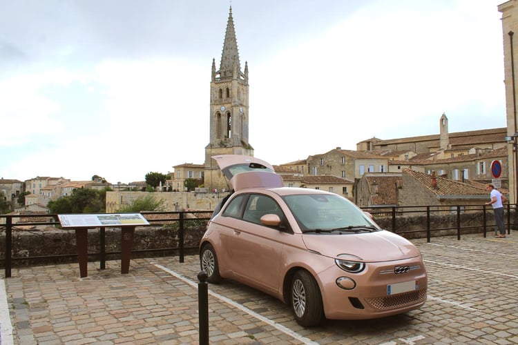 La Fiat 500e de Nicole Tapon