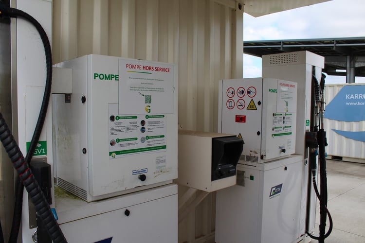 La station bi-énergies vertes KarrGreen de Ploërmel (56) à l'abandon