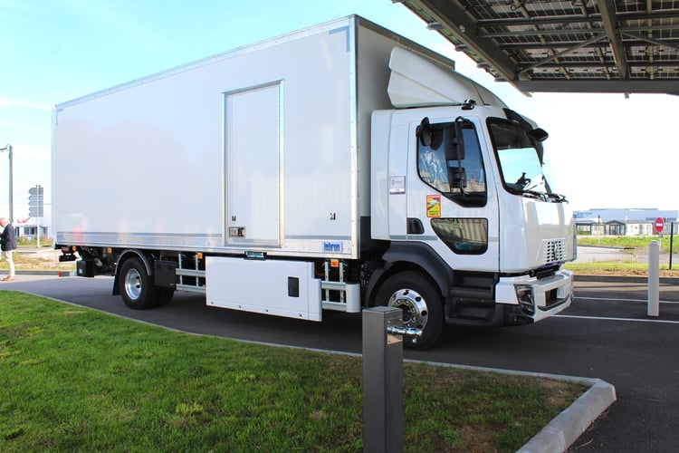 Camion électrique Renault D16 E-Tech