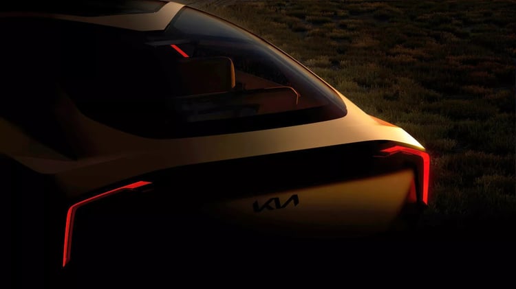 Teaser Kia EV8 / Stinger