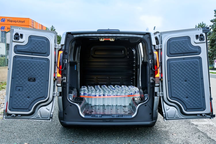 À bord du KIA PV5 Cargo