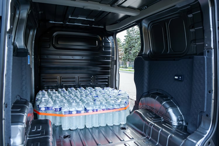 À bord du KIA PV5 Cargo