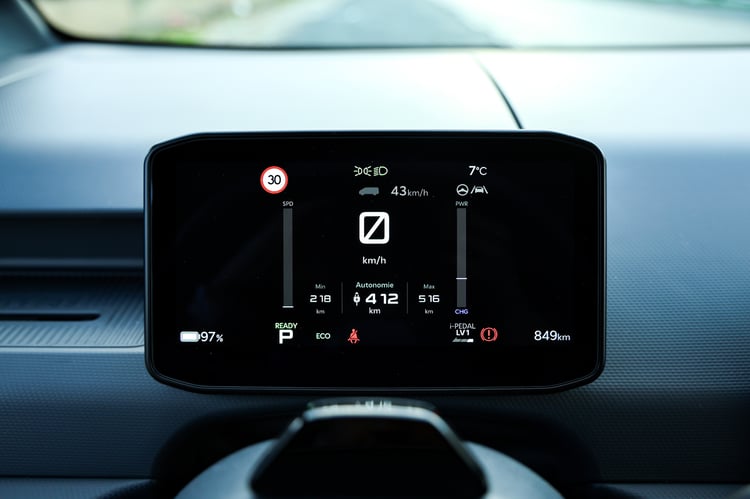 Performances de l'utilitaire électrique