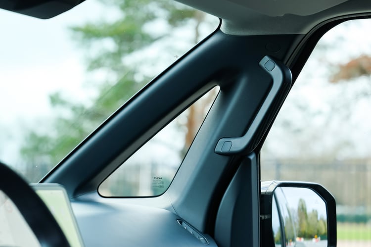 À bord du KIA PV5 Cargo