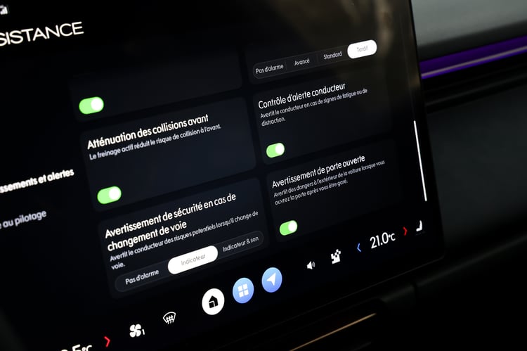 Performances du SUV hybride rechargeable